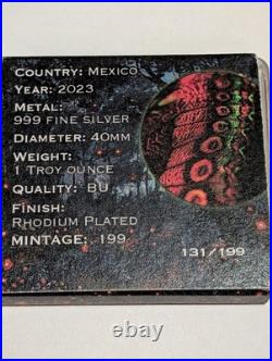 2023 Mexico Libertad Pandorian Butterfly Set Of 2 1oz Silver Coins