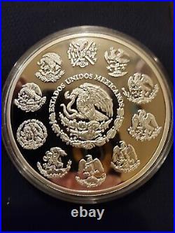 2023 Mexico Libertad Proof Finish 5 oz Silver Coin In Capsule