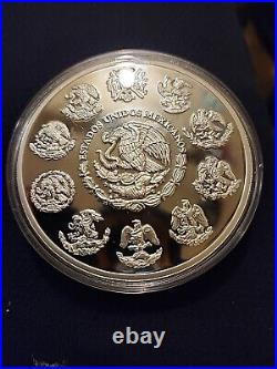 2023 Mexico Libertad Proof Finish 5 oz Silver Coin In Capsule