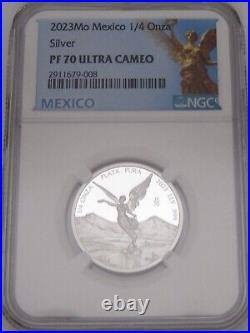 2023 Mexico Libertad Silver NGC PF70 ULTRA CAMEO Proof Set=THE BEST & 1 SET LEFT