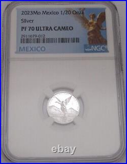 2023 Mexico Libertad Silver NGC PF70 ULTRA CAMEO Proof Set=THE BEST & 1 SET LEFT