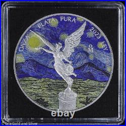 2023 Mexico Libertad Starry Night Edition 1 oz Silver Coin in OGP