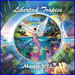 2023 Mexico Libertad Tropics Mermaid Edition 1 oz Silver Coin