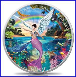 2023 Mexico Libertad Tropics Mermaid Edition 1 oz Silver Coin