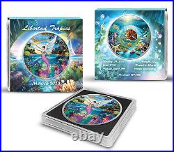 2023 Mexico Libertad Tropics Mermaid Edition 1 oz Silver Coin