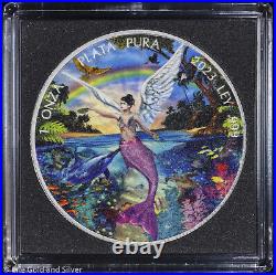 2023 Mexico Libertad Tropics Mermaid Edition 1 oz Silver Coin in OGP