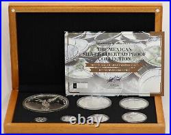 2023 Mexico Silver Libertad Proof 7-Coin Set Collection with Box COA Mexican JP662