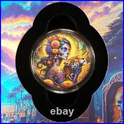 2023 Mo 1 oz. 999 Silver Libertad Dia De Los Muertos Big Cats SKU-F9273