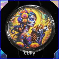 2023 Mo 1 oz. 999 Silver Libertad Dia De Los Muertos Big Cats SKU-F9273
