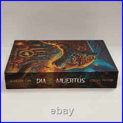 2023 Mo 1 oz. 999 Silver Libertad Dia De Los Muertos Big Cats SKU-F9273
