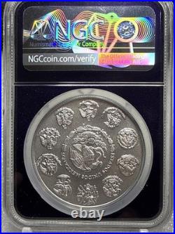 2023 Mo Mexico 1 Onza oz Silver Libertad NGC MS70 Early Releases KM#639
