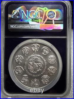 2023 Mo Mexico 1 Onza oz Silver Libertad NGC MS70 Early Releases KM#639