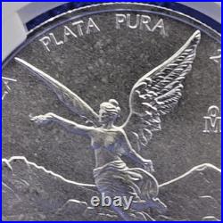 2023 Mo Mexico 1 Silver Libertad. NGC Graded MS 68. Coin Shark Ser #317