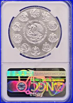 2023 Mo Mexico 1 Silver Libertad. NGC Graded MS 68. Coin Shark Ser #317