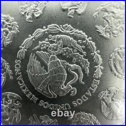 2023-Mo Mexico 1oz BU Silver Libertad PCGS MS70 Flag Holder