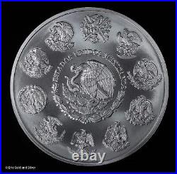 2023 Mo Mexico 5 oz Silver Libertad Onza UNC BU In Hand Ready to Ship