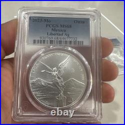 2023-Mo Mexico Libertad 1 Onza PCGS MS68.999 Silver Angel