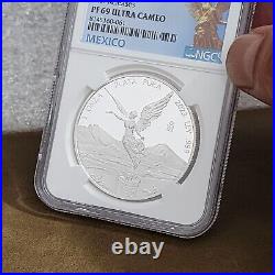 2023 Proof Silver Mexican Libertad Onza 1oz NGC PF69UC Mexico Label