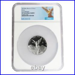 2023 Proof Silver Mexican Libertad Onza 2 oz NGC PF70UC ER Mexico Label 2023 Proof Silver Mexican Libertad Onza 2 oz NGC PF70UC ER Mexico Label