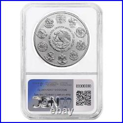 2023 Reverse Proof Silver Mexican Libertad Onza 5 oz NGC PF70 ER Mexico Label