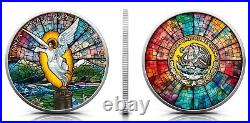 2023 STAINED GLASS Mexico Libertad 1oz Silver Coin
