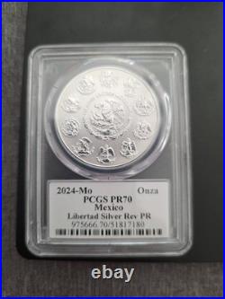 2024 1 Onza Silver Libertad Pcgs Ms70 Proof Rev Ultra Breaks Best Of The Best