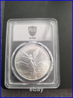 2024 1 Onza Silver Libertad Pcgs Ms70 Ultra Breaks Label? Best Of The Best