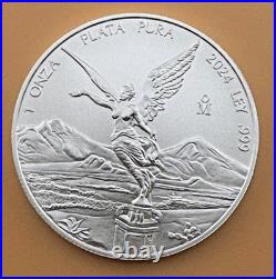 2024 1 oz Libertad Proof-Like BU From Mint Tube! (1 Coin Per Order)