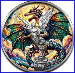 2024 1 oz Mexico Libertad Alpha Draconis Edition Silver Coin