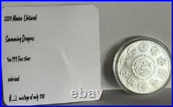 2024 1 oz Mexico Libertad Summoning Dragons Edition Silver Coin