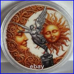 2024 1 oz Mexico Libertad When the Sun is Eclipsed by the Moon Silver Coin