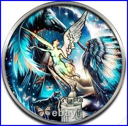 2024 1 oz Mexico Libertad Will o' the Wisp Edition Silver Coin