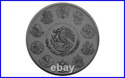 2024 1 oz Silver Libertad Starry Night Hologram Ruthenium (by Germania Mint)