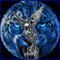 2024 1 oz silver. 999 Colorized Mexico Libertad Snow Leopard Edition # 193 250 2024 1 oz silver. 999 Colorized Mexico Libertad Snow Leopard Edition # 193 250