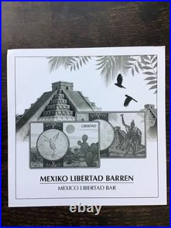 2024 1oz Silver Mexican Libertad BU Coin In Premium Display Bar With Capsule 2024 1oz Silver Mexican Libertad BU Coin In Premium Display Bar With Capsule