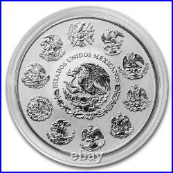 2024 2oz Silver Mexico Libertad Reverse Proof In Mint Capsule