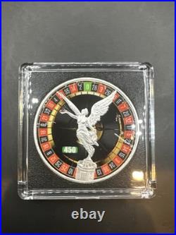 2024 Casino Night Libertad 450/499 México 1oz Silver Special Edition 2024 Casino Night Libertad 450/499 México 1oz Silver Special Edition