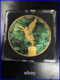 2024 Libertad Guatamala Green Marble Mint Limit To 500.999 Silver