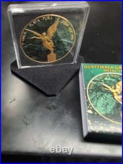 2024 Libertad Guatamala Green Marble Mint Limit To 500.999 Silver