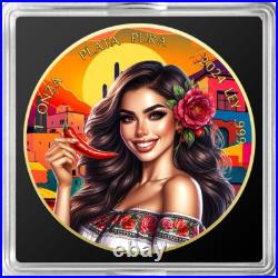 2024 Libertad Mexican Beauties Jalapeno Red Chili Pepper 1 oz Silver Art Coin 2024 Libertad Mexican Beauties Jalapeno Red Chili Pepper 1 oz Silver Art Coin