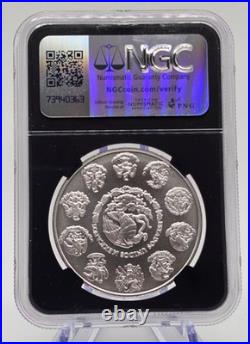 2024 Libertad Mexico 1 Onza Fine Silver. 999 MS 70 NGC