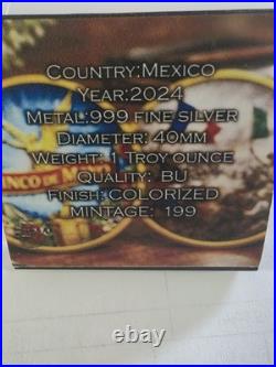 2024 Libertad One Of 199 Minted Cinco De Mayo 1oz Silver. 999 Coin