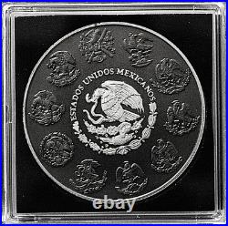 2024 MEXICO 1oz SILVER LIBERTAD BRILLIANT UNCIRCULATED (BU) RUTHENIUM FINISH 2024 MEXICO 1oz SILVER LIBERTAD BRILLIANT UNCIRCULATED (BU) RUTHENIUM FINISH