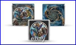 2024 Mecixo Libertad 1 oz Silver Time Travel II Metallic Color with Black Holo