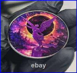 2024 Mexican Libertad 1 oz Silver Coin LOST LAND OF UTOPIA Colorized Germania