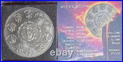 2024 Mexican Libertad 1 oz Silver Coin LOST LAND OF UTOPIA Colorized Germania