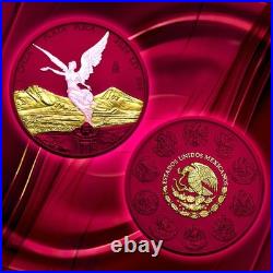 2024 Mexican Libertad space pink 1 oz silver coin