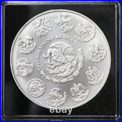 2024 Mexico 1 Ounce Silver Libertad Dia de los Muertos Harlequin OGP STOCK