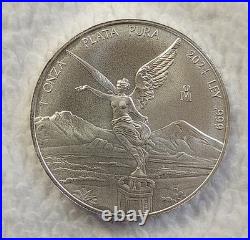 2024 Mexico 1 oz. 999 Silver Libertad Brilliant Uncirculated