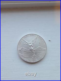 2024 Mexico 1 oz Silver Libertad. 999 BU Low Mintage 718k